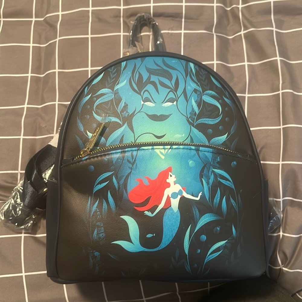 Disney’s little Mermaid back pack. Danielle Nicole Collection.